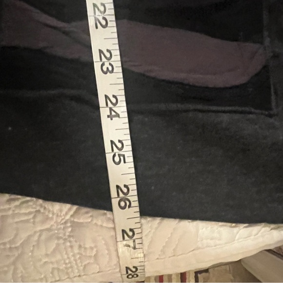 Fantazia Gray and Black Striped Open Front Cardigan, size Medium - Picture 8 of 8